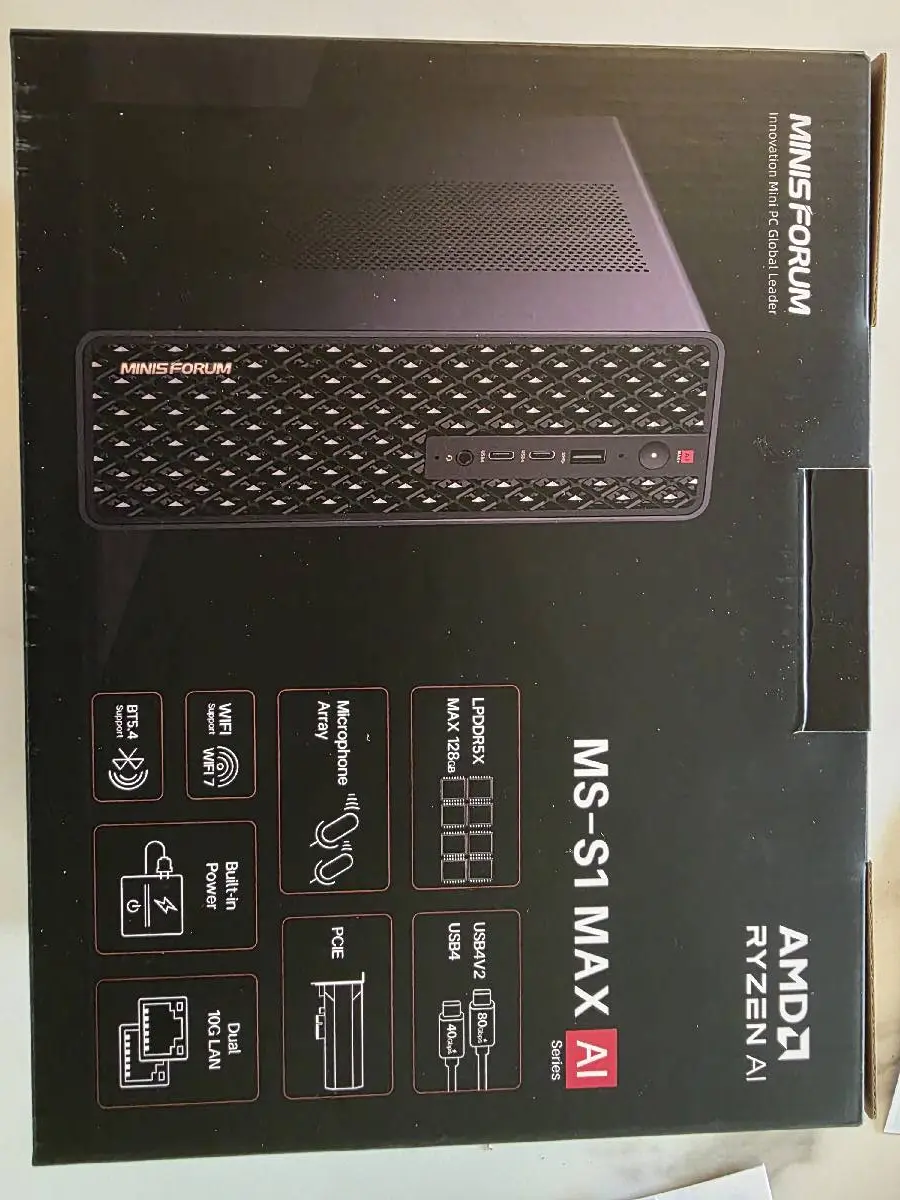 Minisforum AI Max 395+ 128GB AI 2TB HDD
