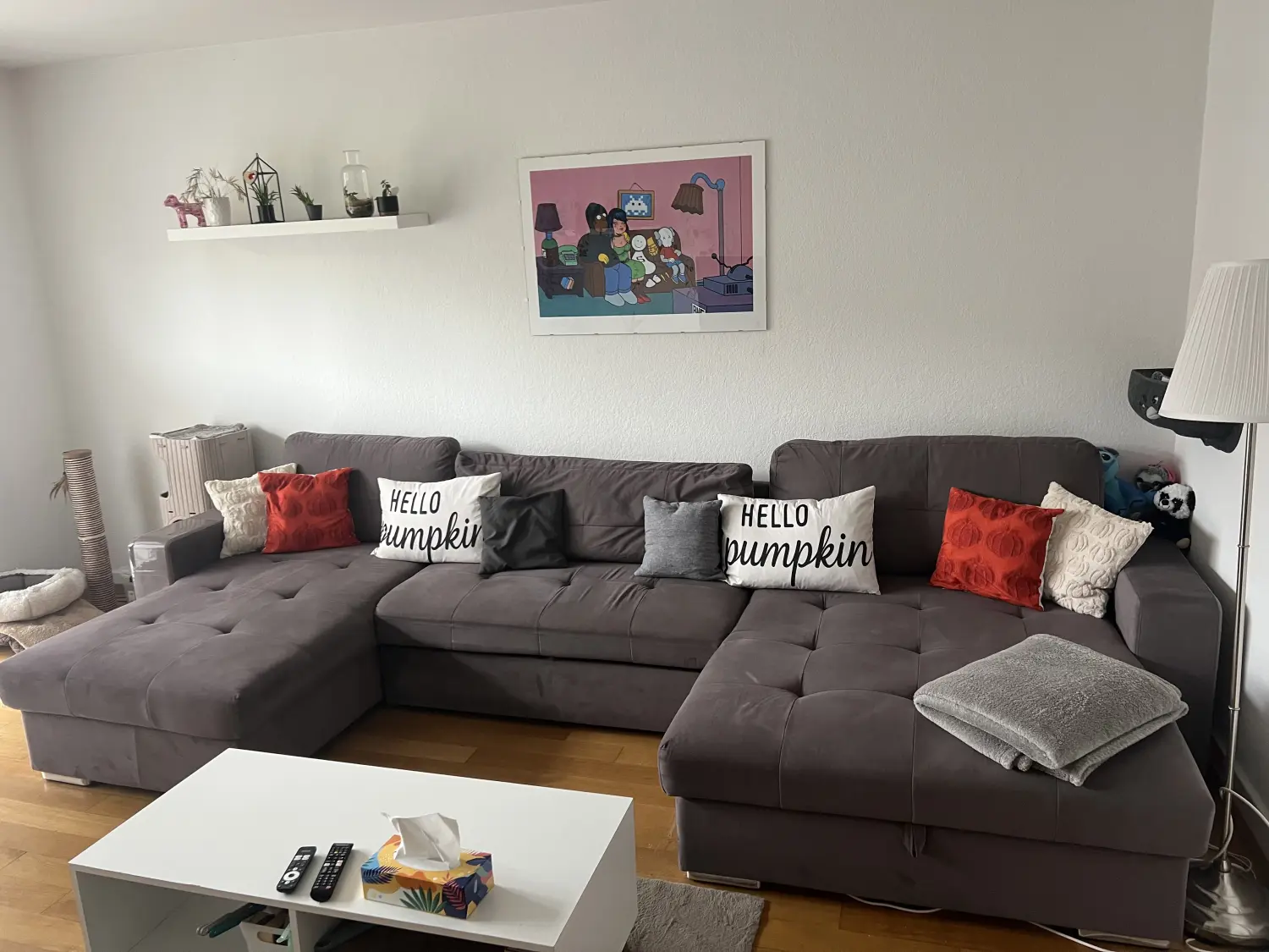 Angefertigtes Sofa ausziehbar mit Satauram