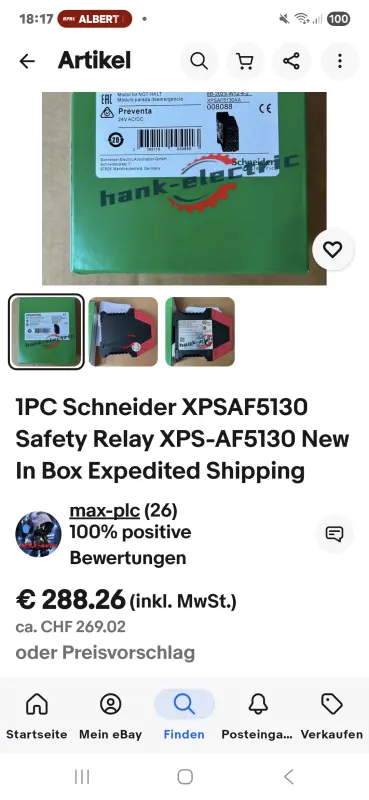 Schneider sicherheitrelais 24 stück