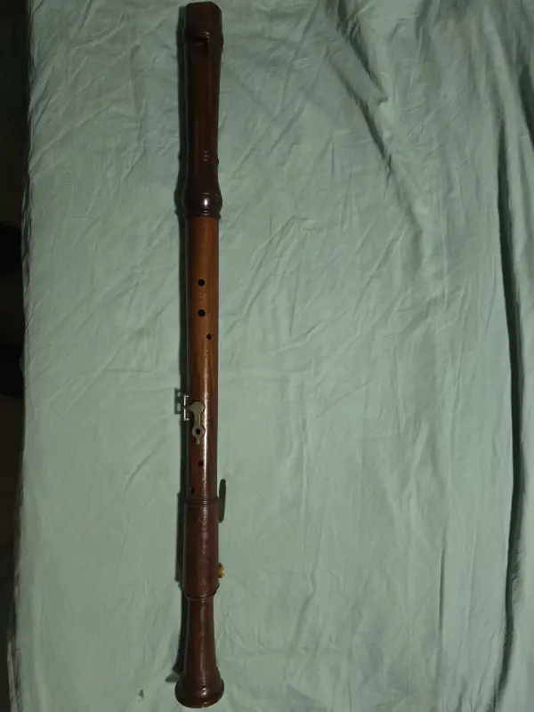 Vintage Wooden Alto Recorder F – H. Gentmann, Hamburg-Kirchwerder