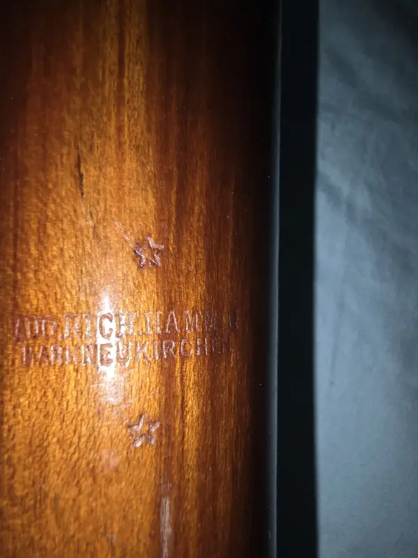 Vintage Wooden Alto Recorder F – H. Gentmann, Hamburg-Kirchwerder