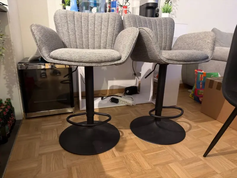 2x Barhocker