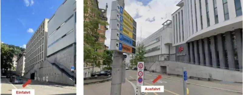 Tiefgaragenplatz zu vermieten im Zentrum von St.Gallen - Fotos 5
