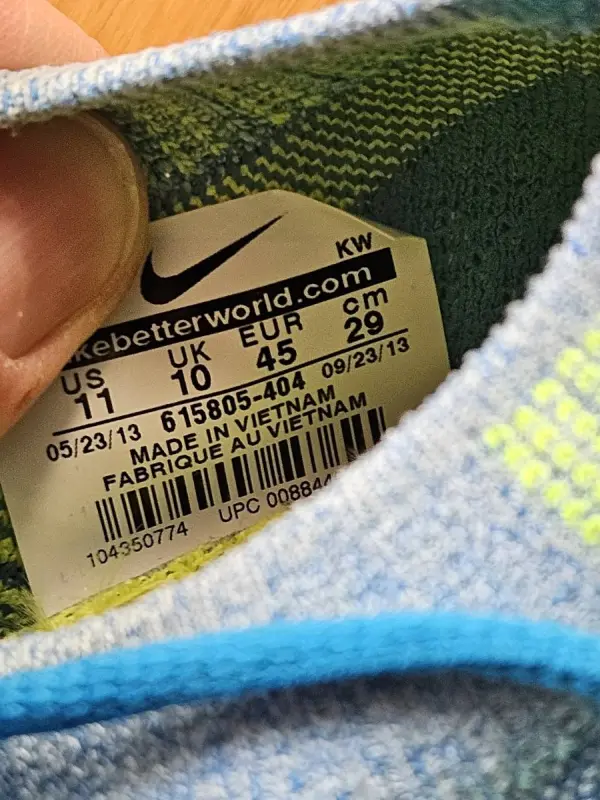 Nike Free Flyknit 5.0 Größe 45