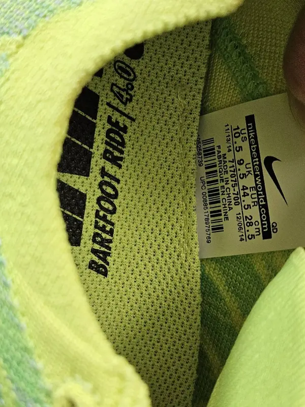 Nike Free 4.0 Flyknit, Neu & ungetragen, Größe EU 44,5
