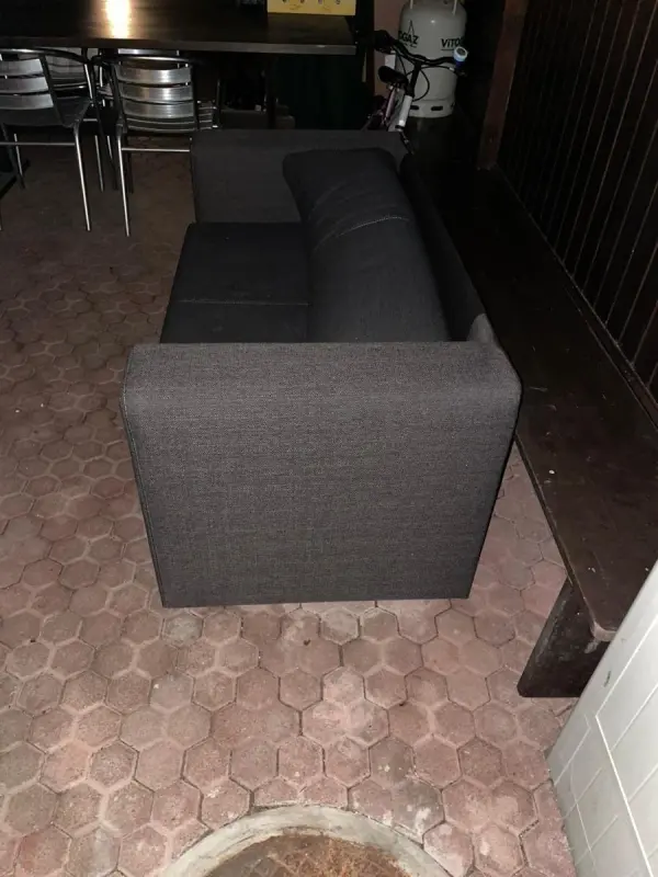 Sofa Grau