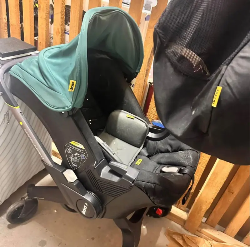 Doona+ Babyschale mit Rädern + Rucksack