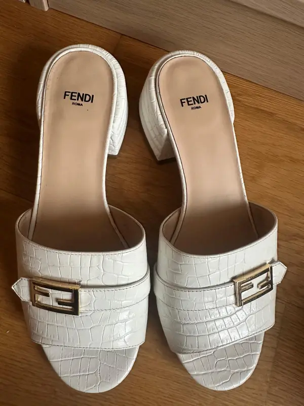 Fendi Roma Heels / Slides – Grösse 37 – Original