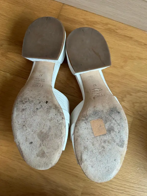 Fendi Roma Heels / Slides – Grösse 37 – Original