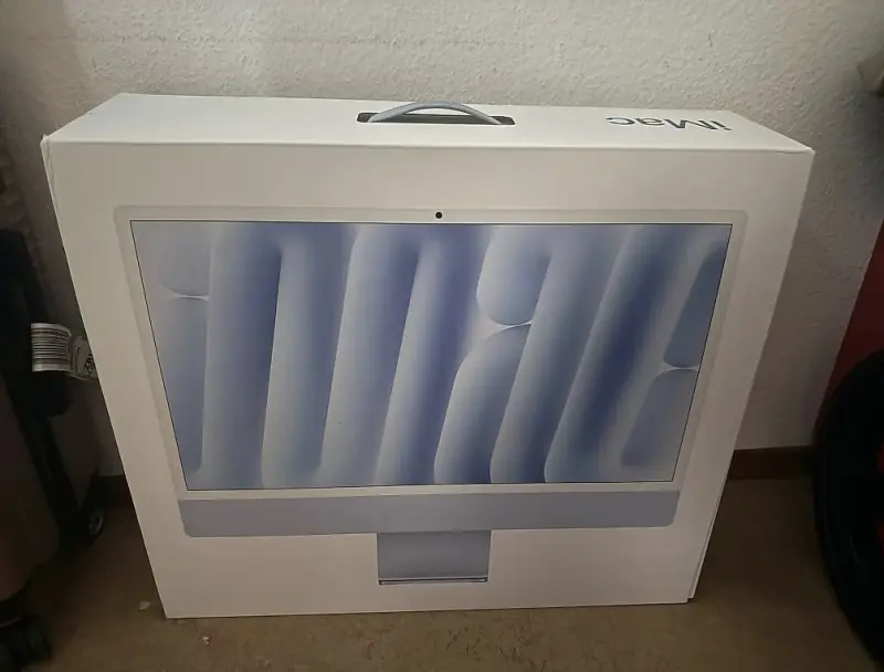 Neuer APPLE iMac 24GB und 1 TB / Silber