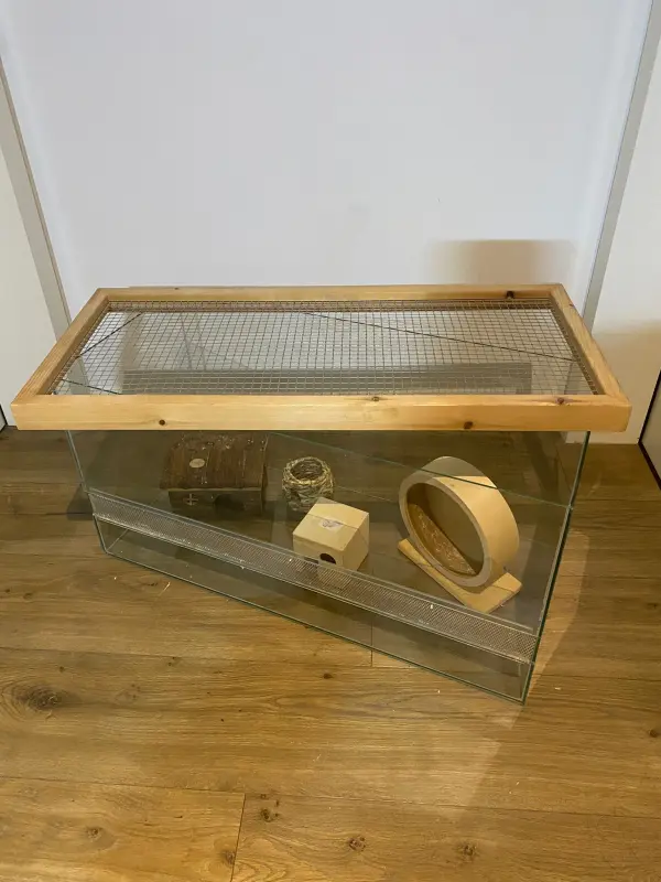 Nagerterrarium Glas