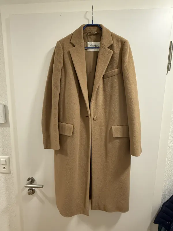 Max Mara - Manteau camel classique - Taille 46 (L)
