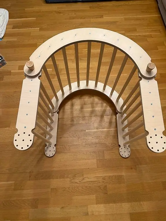 Arche d'escalade Müeggi Structure seule (sans toboggan)