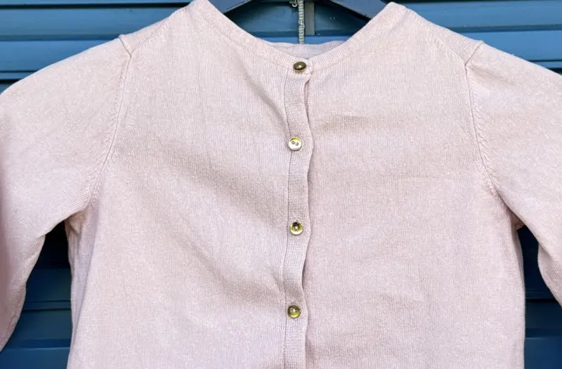Cardigan rose, Gilet rose Kiabi 8 ans