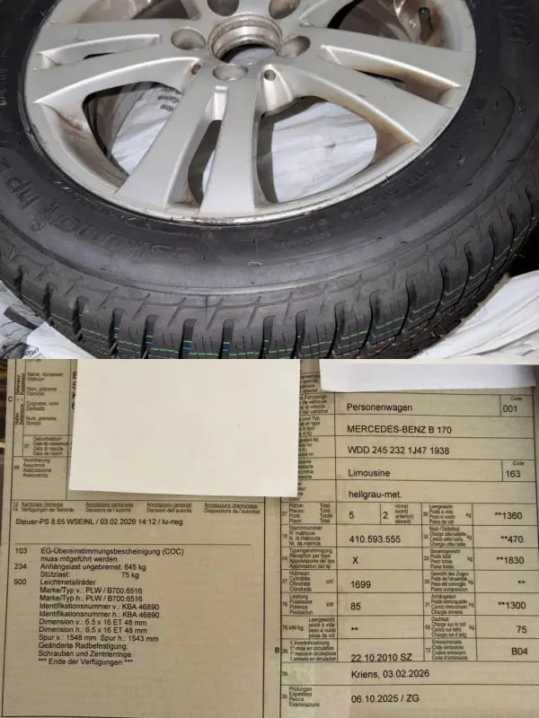 Mercedes Benz B170 Benzina