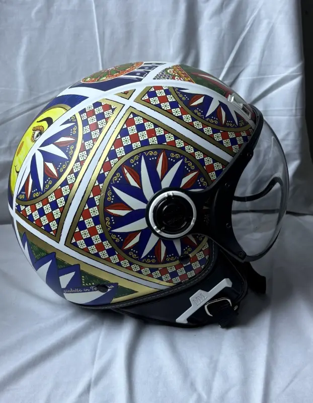 Casque de moto de style jet italien MM Independent - Fotos 2