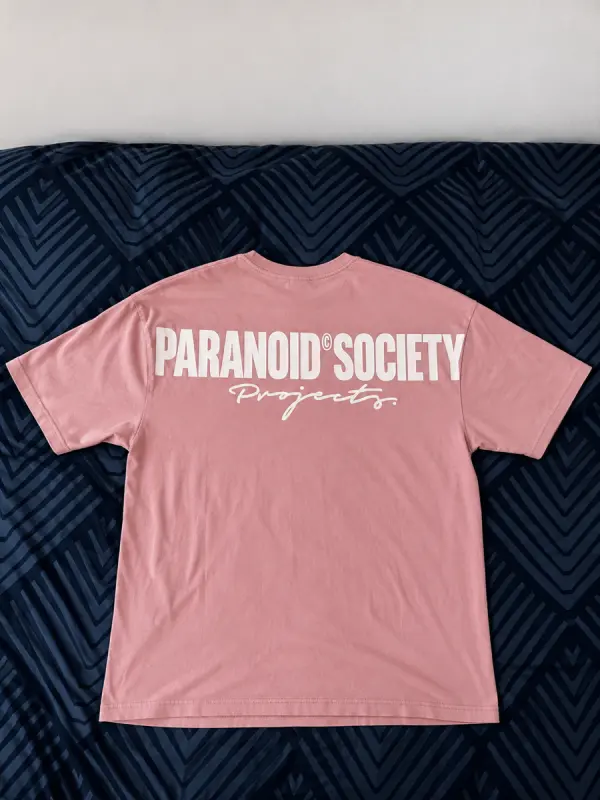 T-shirt Black Squad Oversized M Rose - Paranoid Society