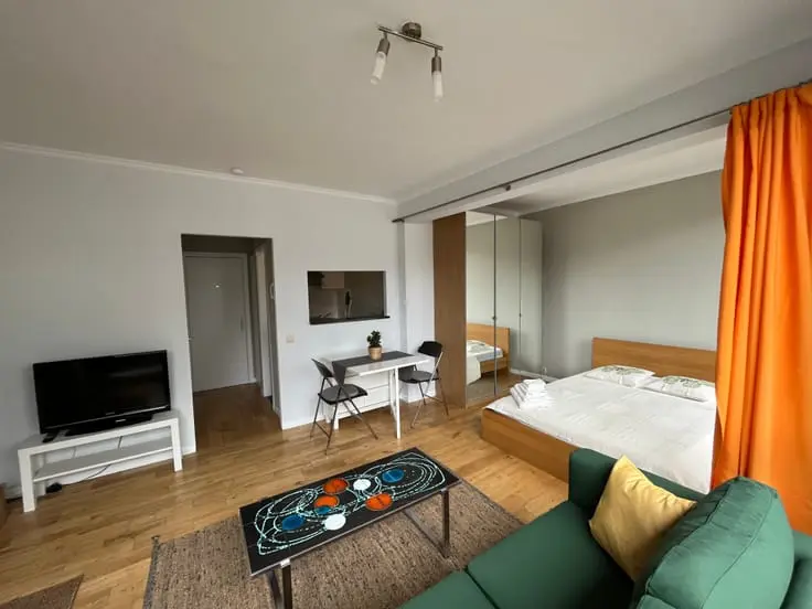 Studio entièrement meublé de 25 m²au centre-ville de Lausanne
