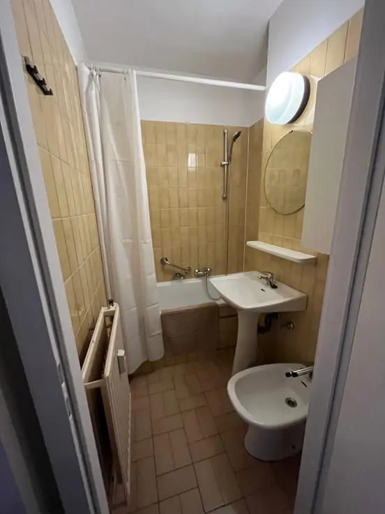 Studio entièrement meublé de 25 m²au centre-ville de Lausanne