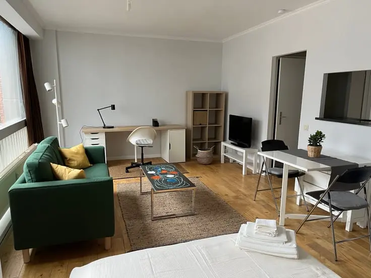 Studio entièrement meublé de 25 m²au centre-ville de Lausanne