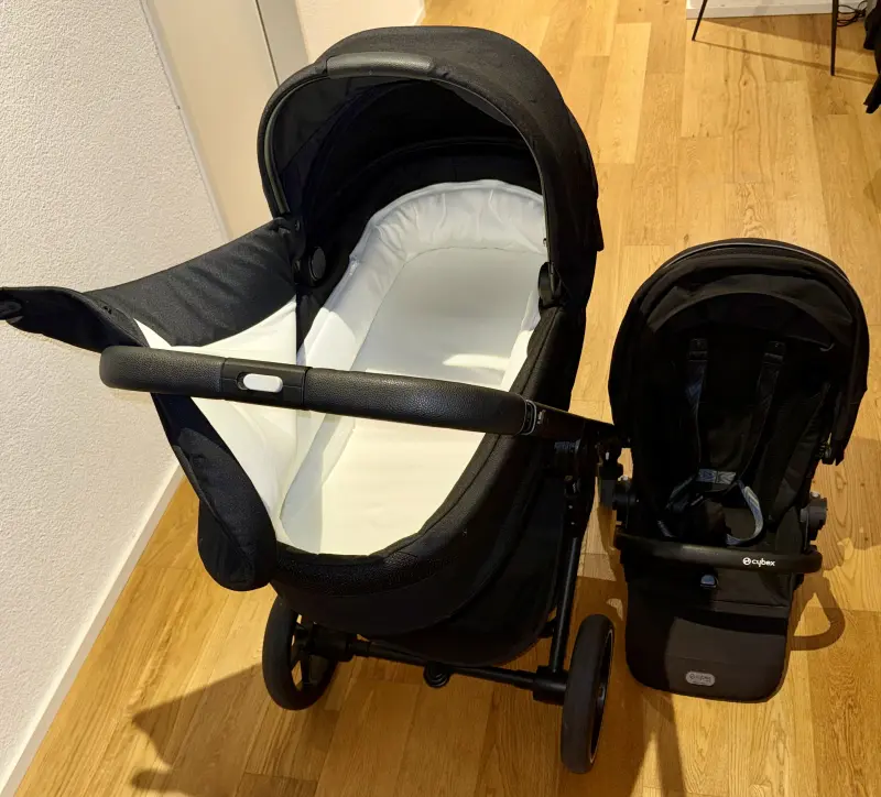 CYBEX BALIOS S LUX BUNDLE - MOON BLACK