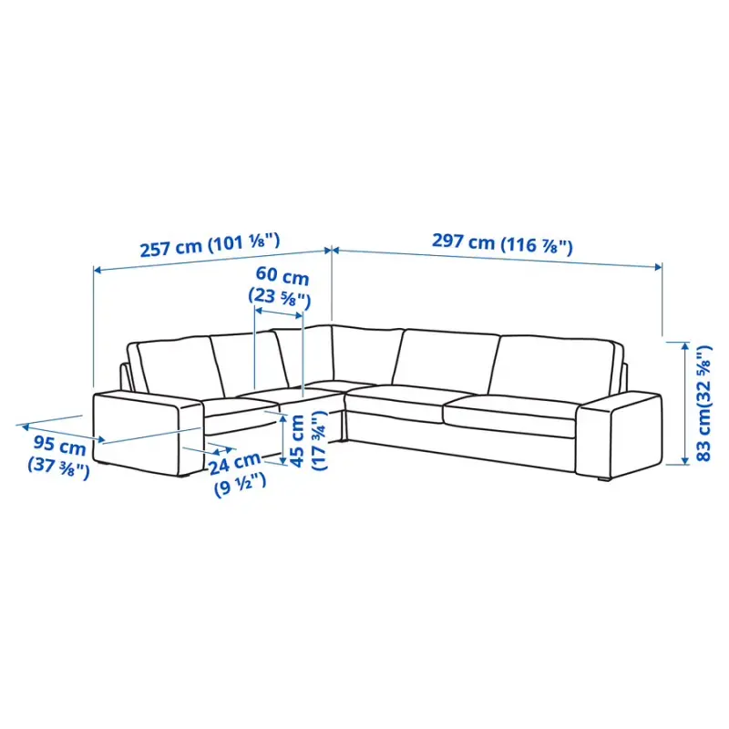 Ikea Kivik Ecksofa