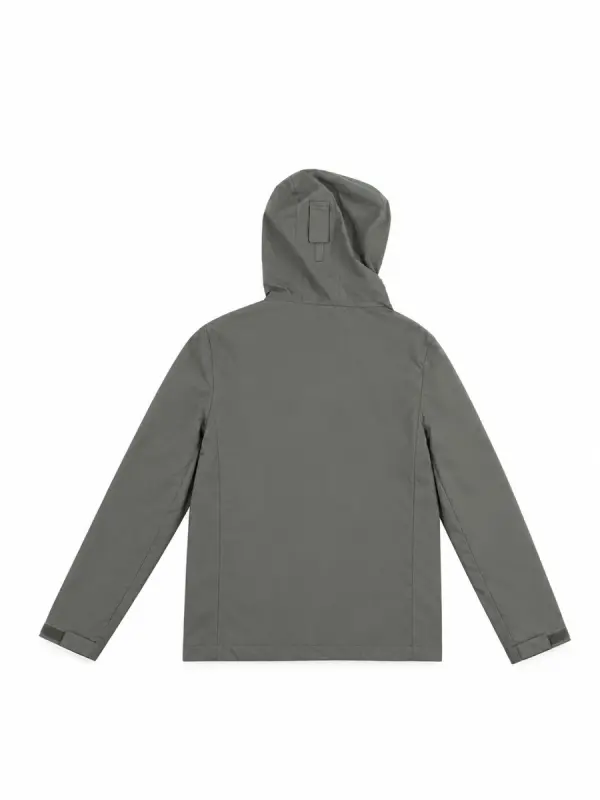 Veste Imperméable IZAS Grise Capuche - Homme Taille M/L