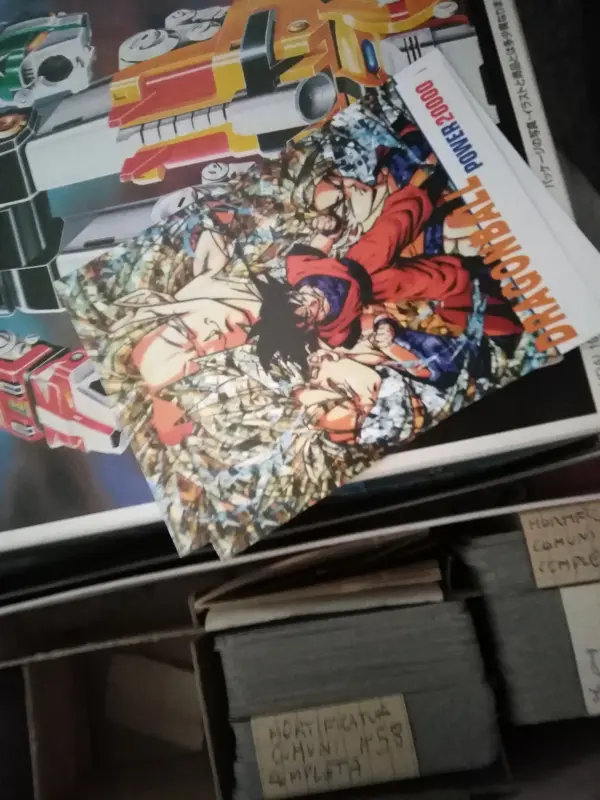 Carte da collezione Mutant chronicles, 007, Dragonball, Star wars