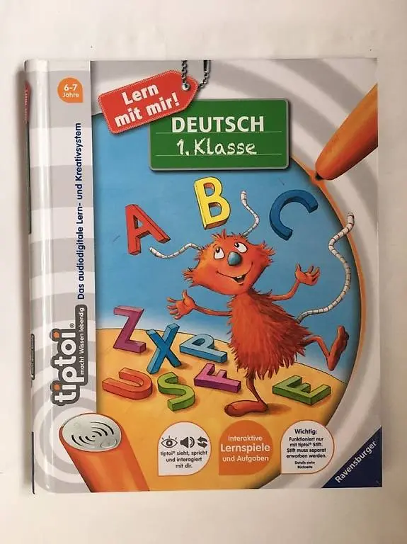 tiptoi Bücher: Die Welt der Musik & Deutsch 1. Klasse