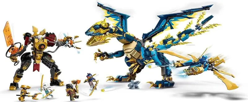 71796 - LEGO Mech-Duell gegen den Elementardrachen *neu* *ovp*