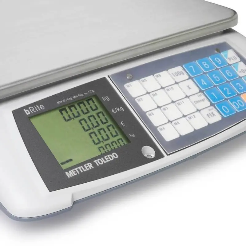Preisrechnungswaage Mettler-Toledo bRite Advanced Kompakt, geeicht