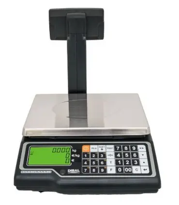 Preisrechnungswaage Dibal G-325, geeicht