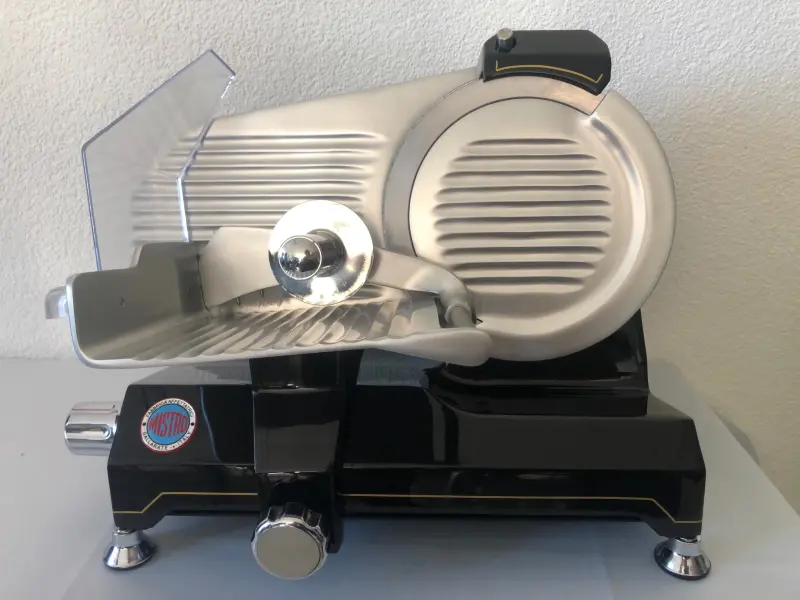 Aufschnittmaschine / Trancheuse / Affettatrice Mistro GS 220 Spezial Nera