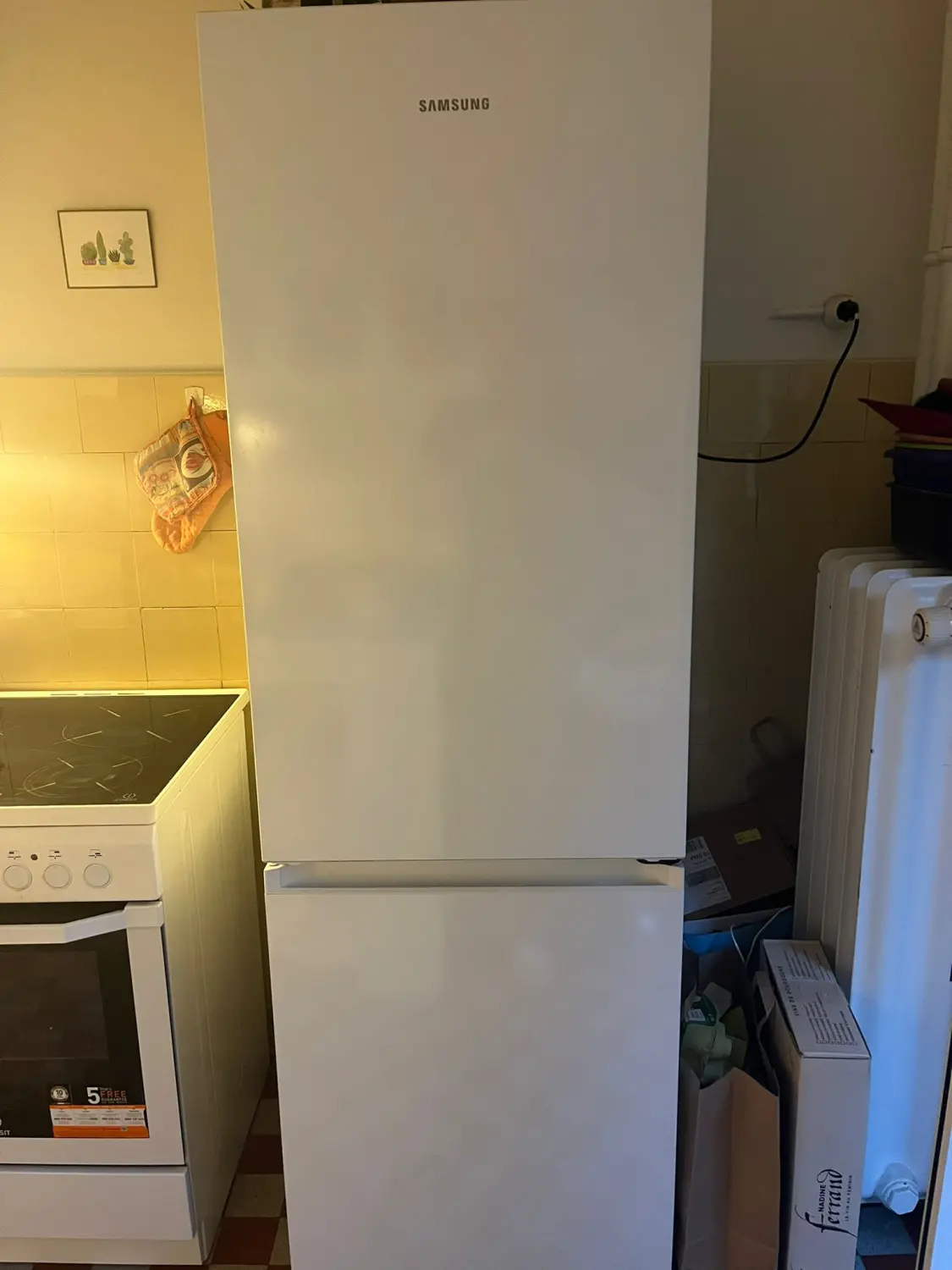 Fridge Samsung & Owen/Cookstove Indesit