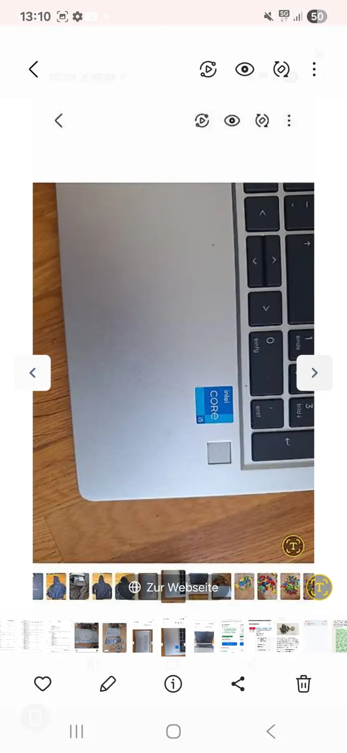 HP INTEL CORE5 LAPTOP