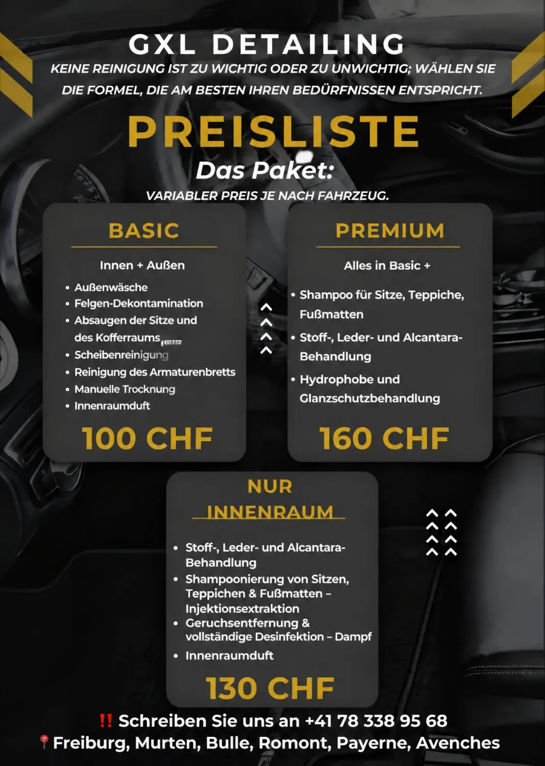Mobiles Autoreinigung