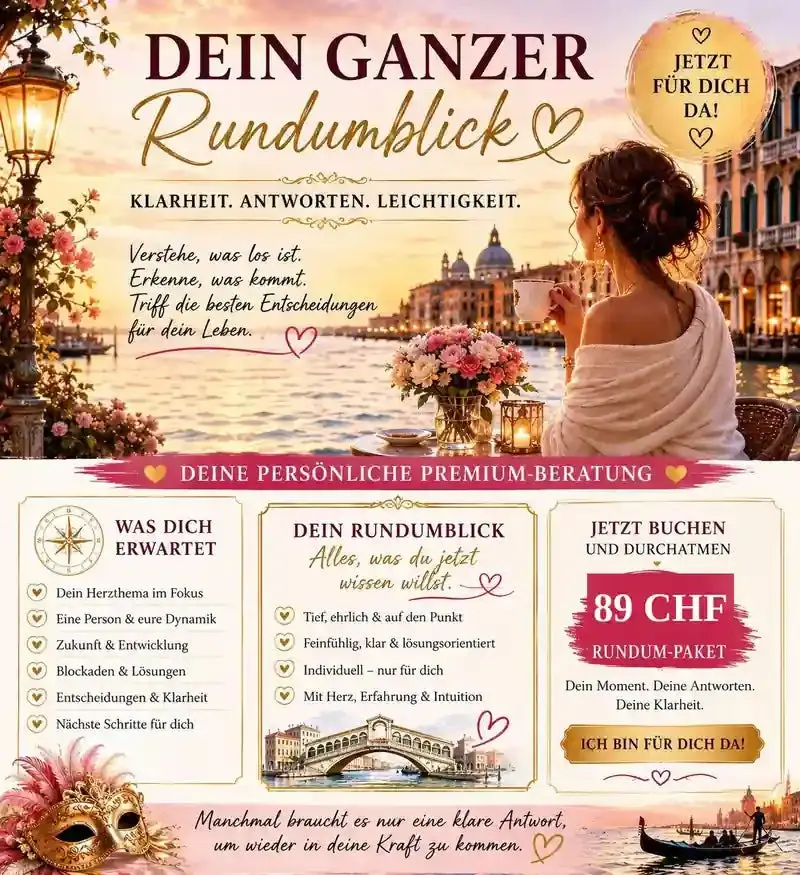 Kartenlegen: Dein ganzer Rundumblick – schriftlich als PDF