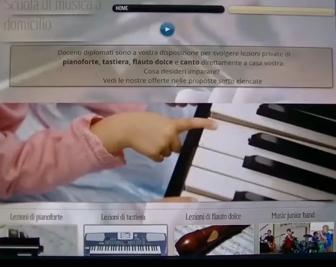 Lezioni di pianoforte
