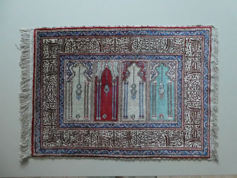 Asiatischer Seidenteppich