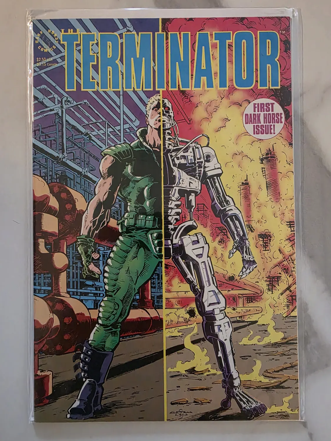 The Terminator #1–4 Complete Set — Dark Horse Comics 1990