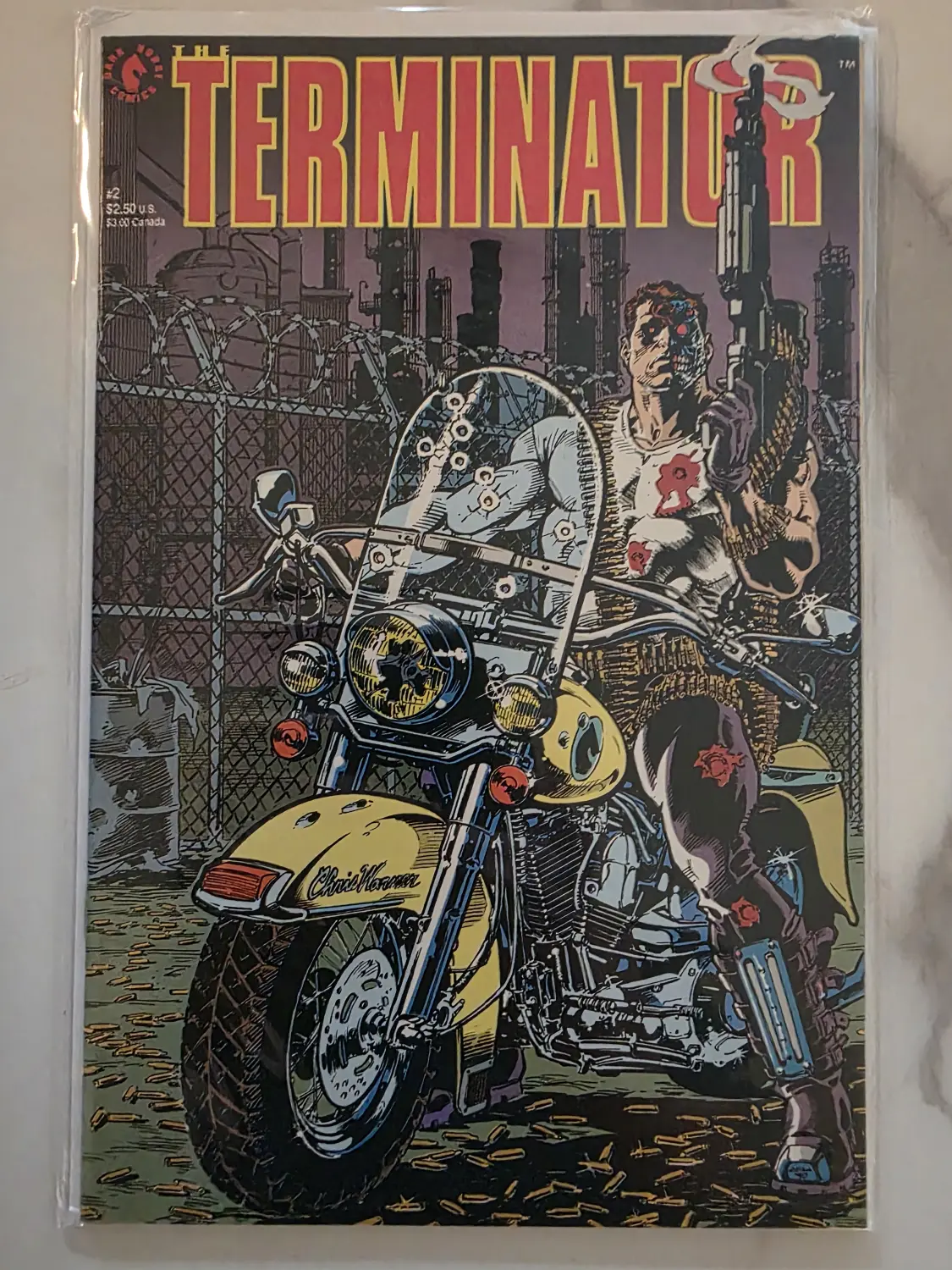 The Terminator #1–4 Complete Set — Dark Horse Comics 1990