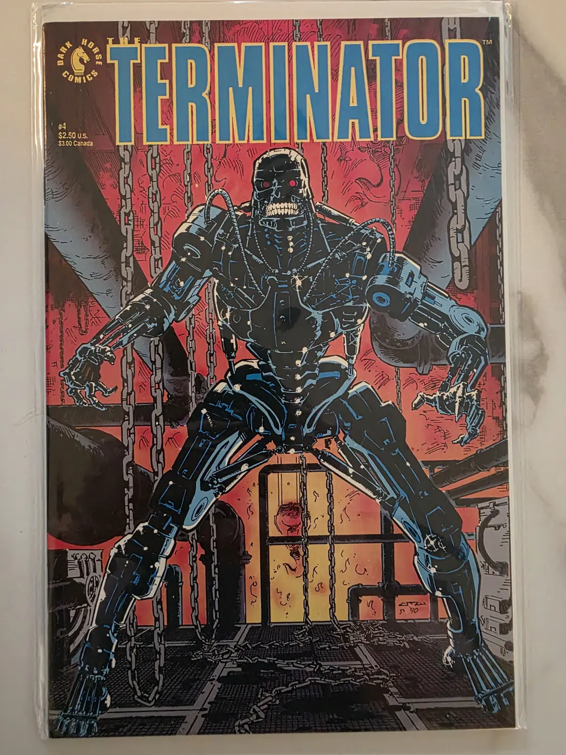 The Terminator #1–4 Complete Set — Dark Horse Comics 1990