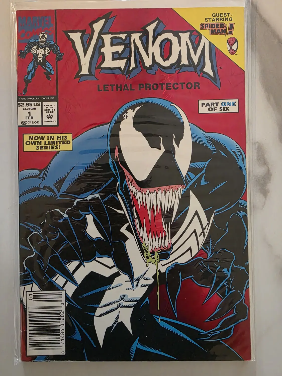 Venom: Lethal Protector #1–6 Complete Set — #1 Newsstand Red Foil
