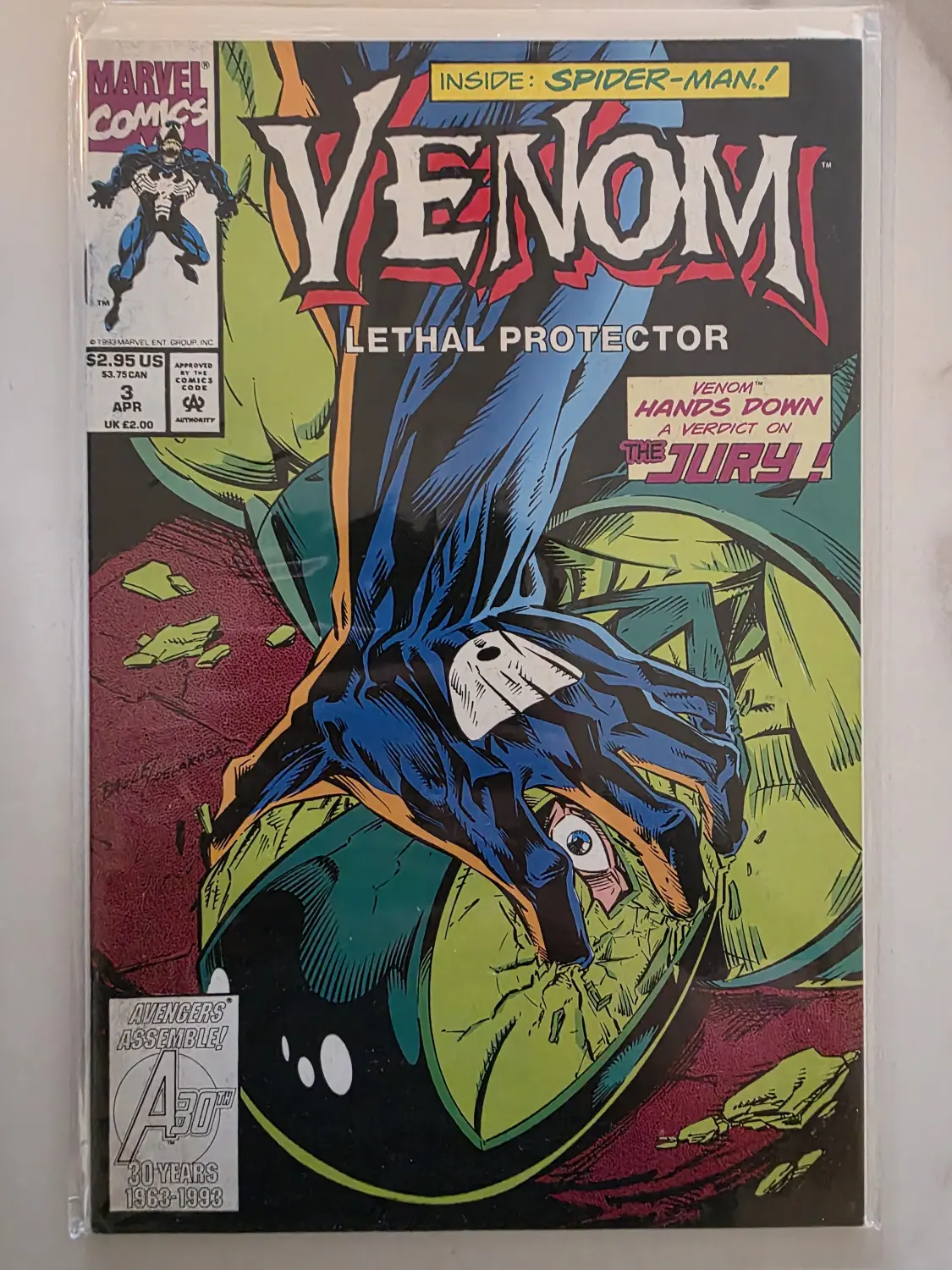 Venom: Lethal Protector #1–6 Complete Set — #1 Newsstand Red Foil