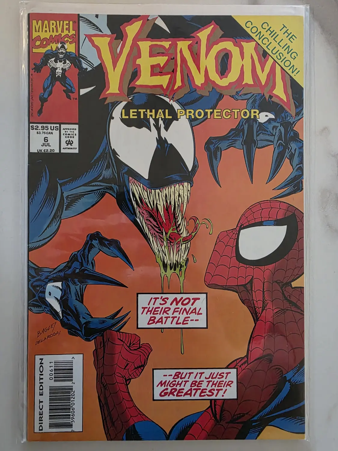 Venom: Lethal Protector #1–6 Complete Set — #1 Newsstand Red Foil