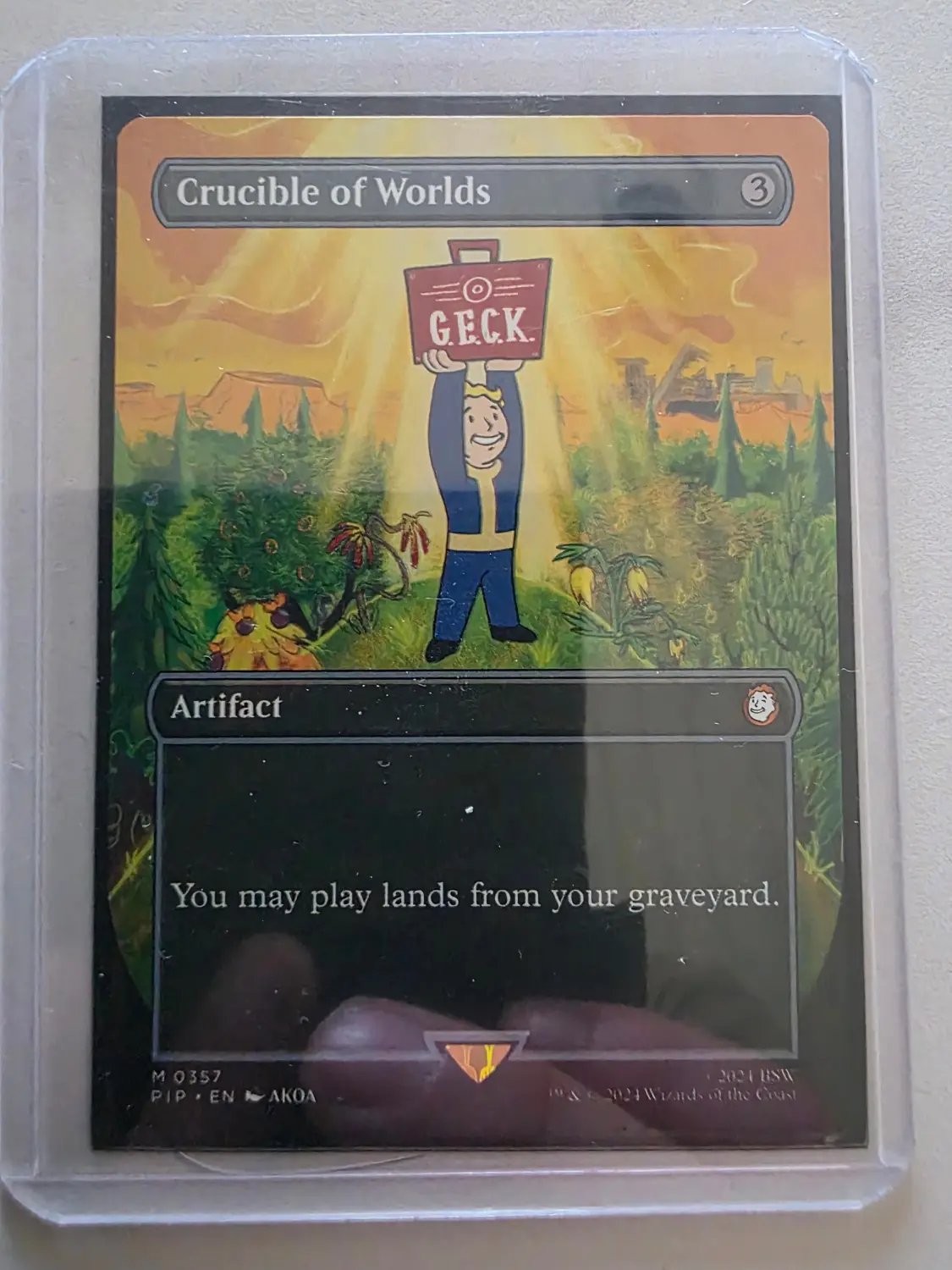 Crucible of Worlds #357 Borderless — MTG Fallout — English — 3 Available