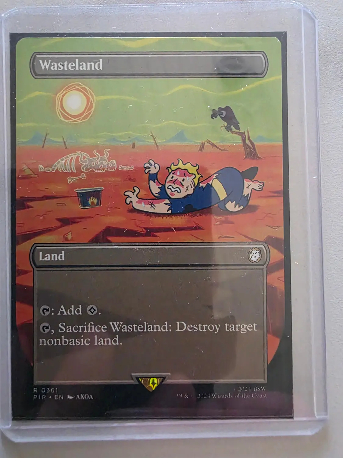 Wasteland #361 Borderless — MTG Fallout — English — 2 Available