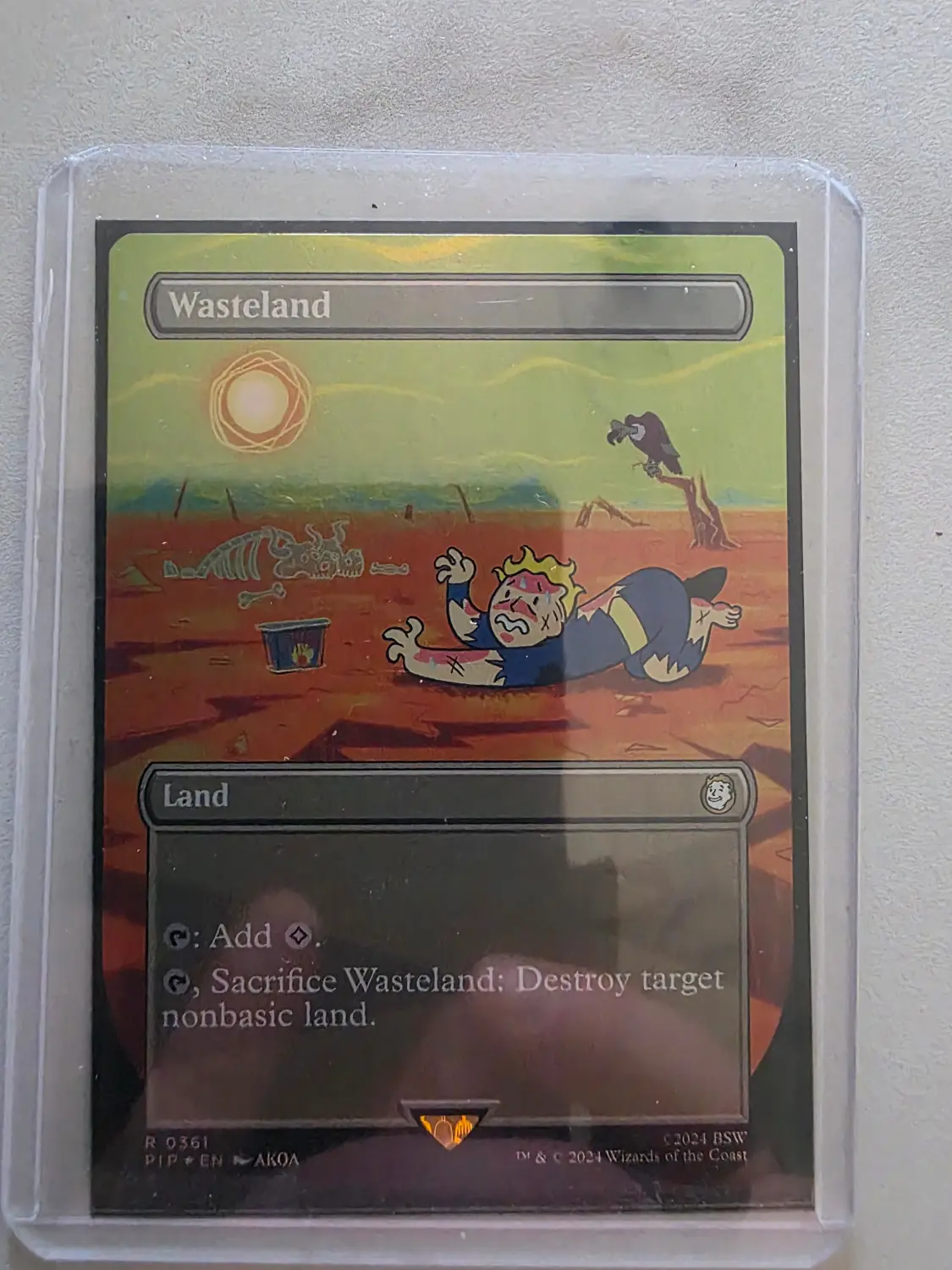 Wasteland #361 Borderless — MTG Fallout — English — 2 Available