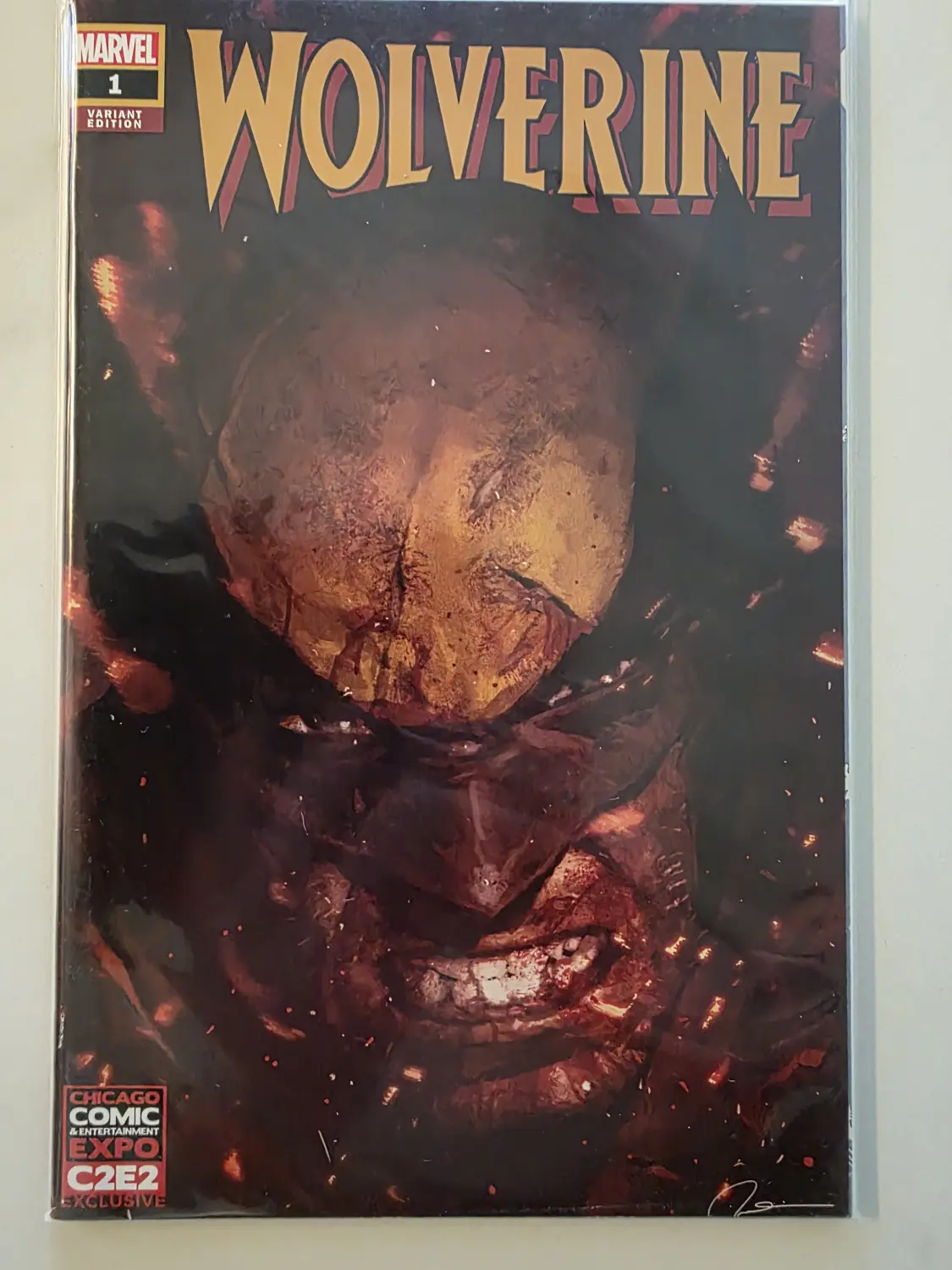Wolverine #1 Gerald Parel C2E2 2020 Exclusive Variant — Marvel