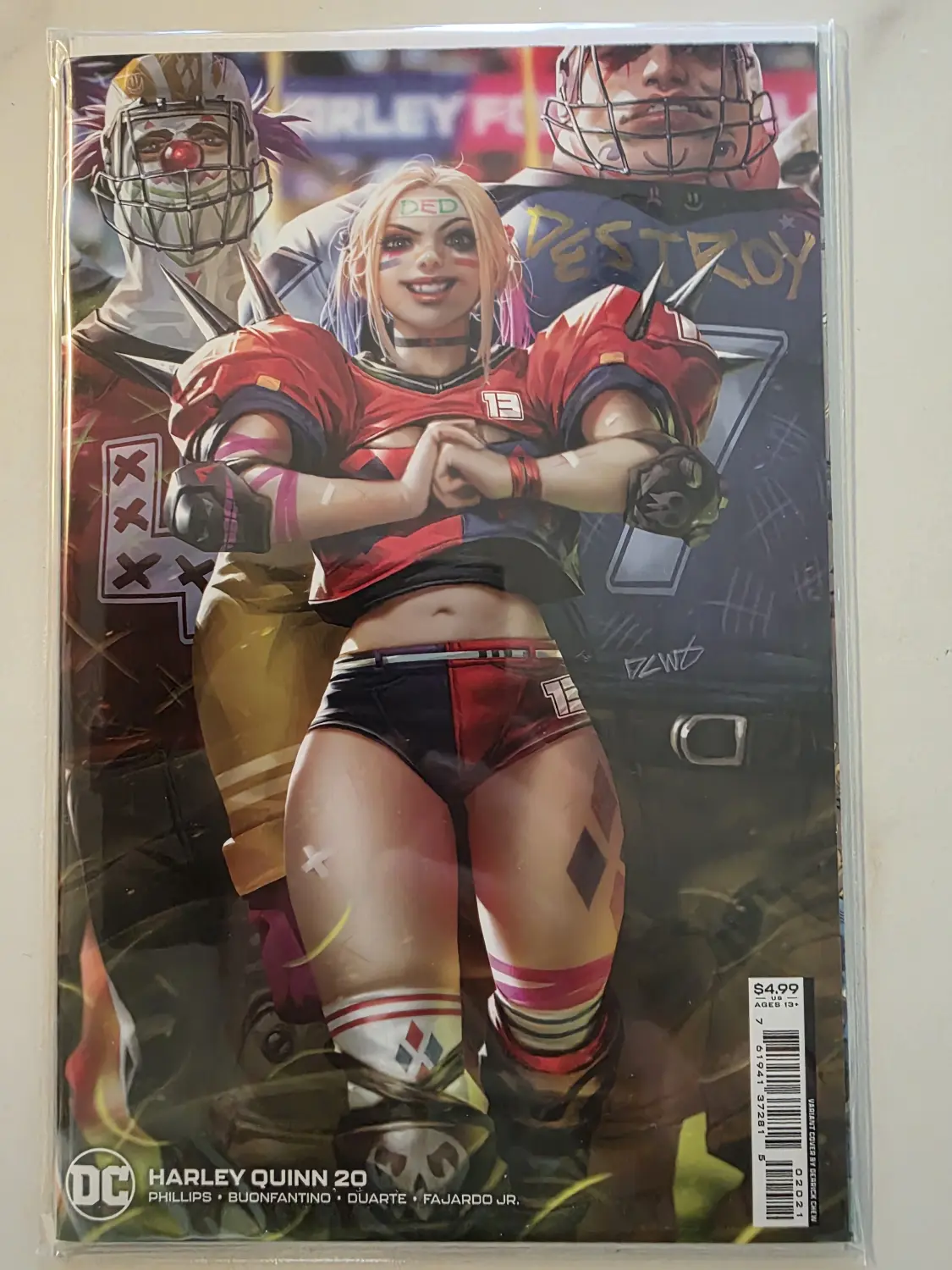 Harley Quinn #20 Derrick Chew Cardstock Variant — DC Comics 2022